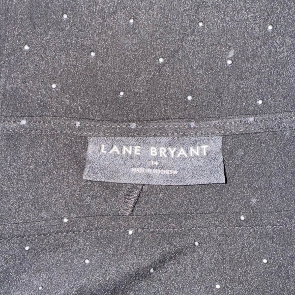 Lane Bryant Classic Long-Sleeve Asymmetrical-Neckline Top - Size 14 - Picture 7 of 7